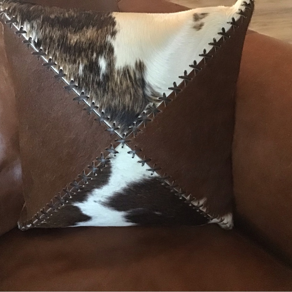 Cowhide Pillow